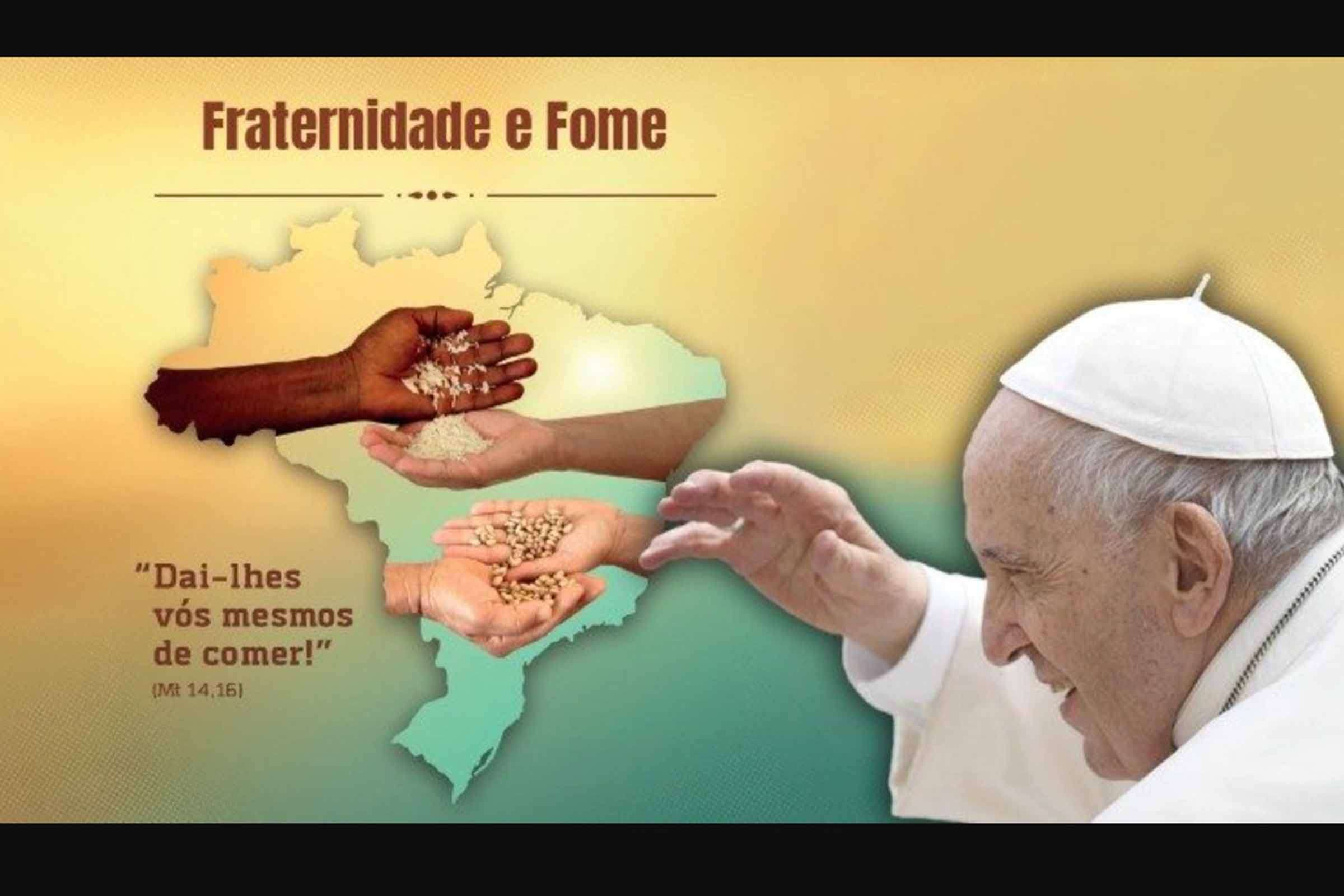 “Aqueles que sofrem a miséria não são diferentes de nós. Têm a mesma carne e sangue que nós”, diz Papa Francisco.