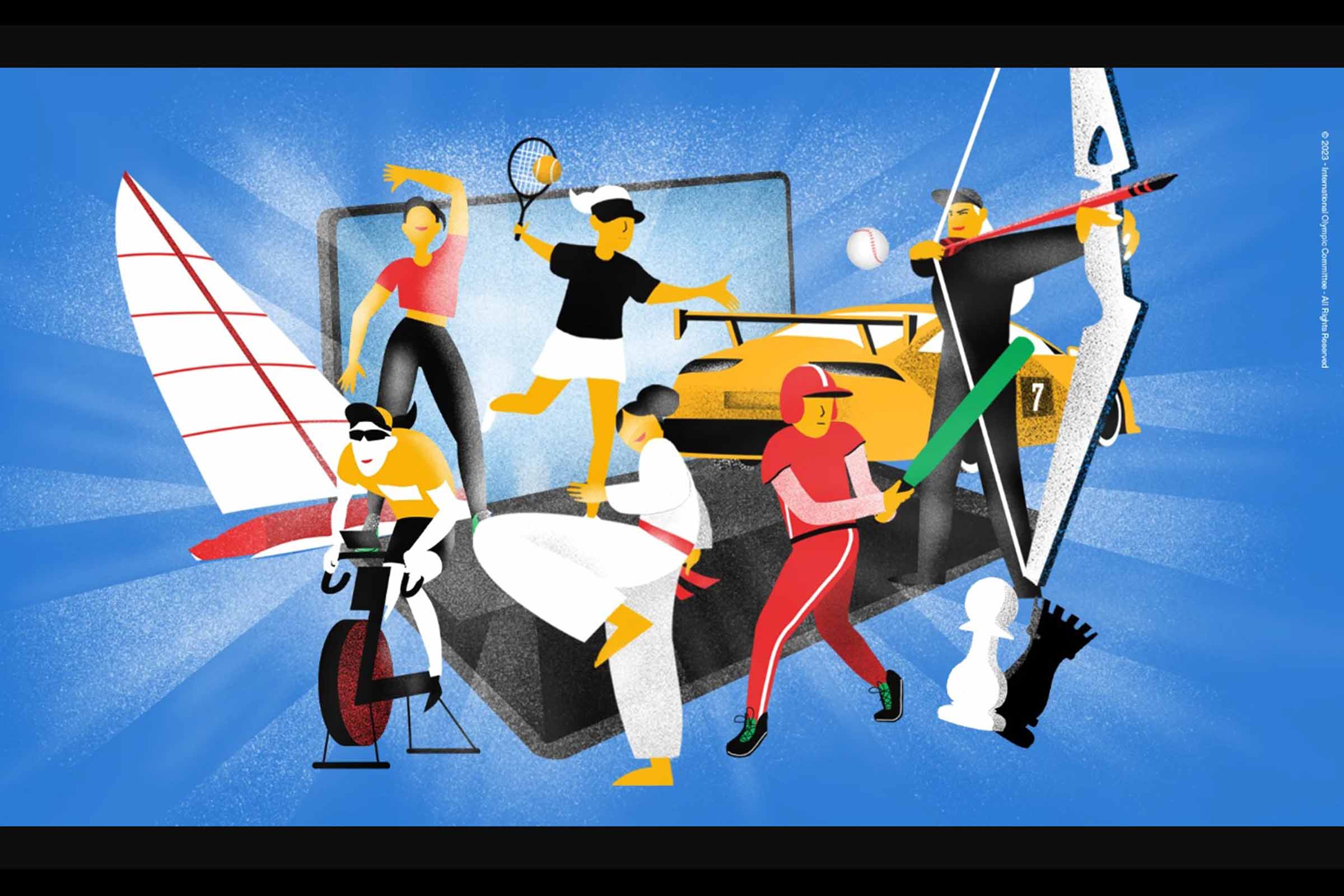 Série Esportes Olímpicos 2023 é lançada pelo COI.