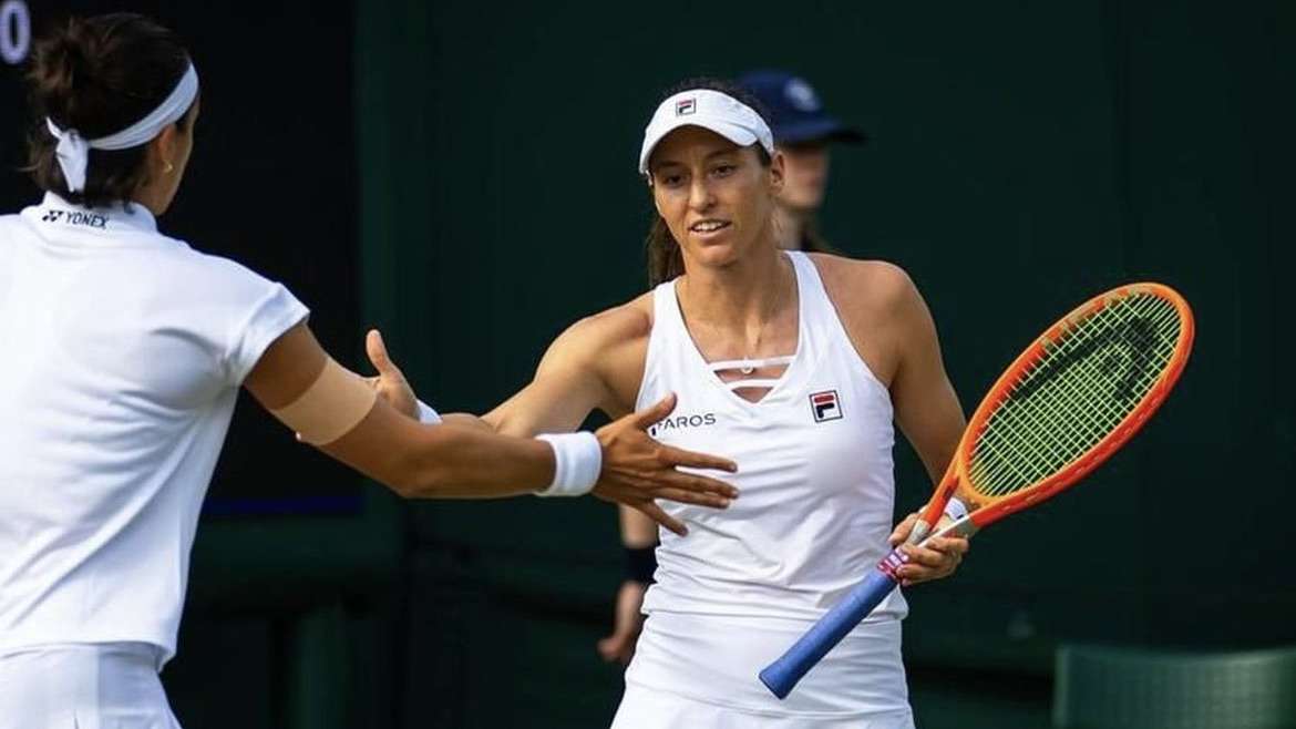 Duplas de Luisa Stefani e de Marcelo Melo se despedem de Wimbledon