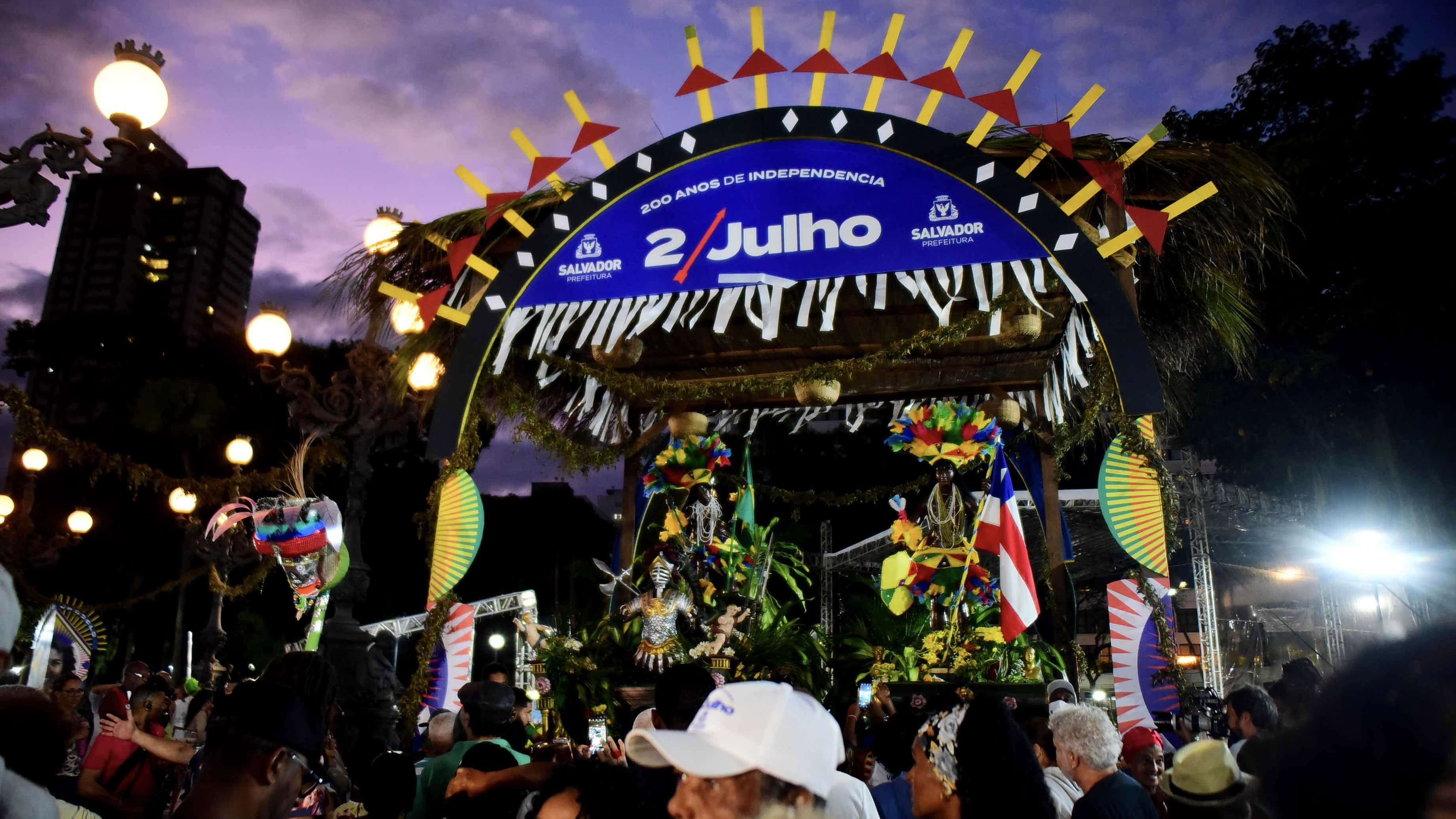 Salvador: Volta dos Caboclos marca encerramento das festividades cívicas do bicentenário da Independência