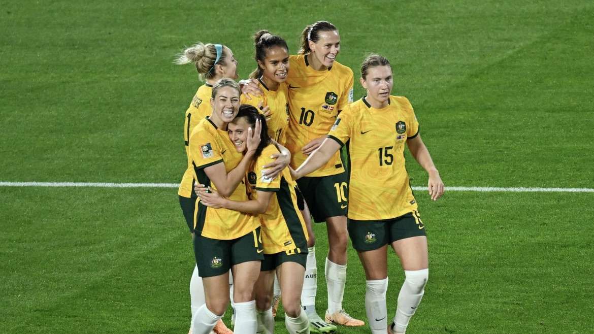 Austrália vence Dinamarca por 2 a 0 e avança para as quartas de final na Copa do Mundo Feminina