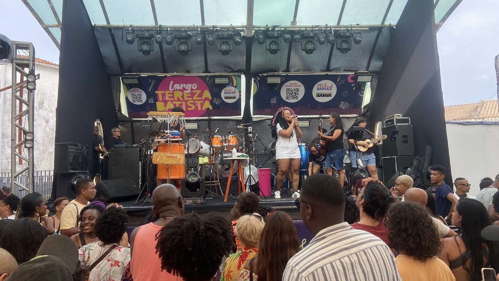 Projeto samba da Independência anima o feriado no Pelourinho