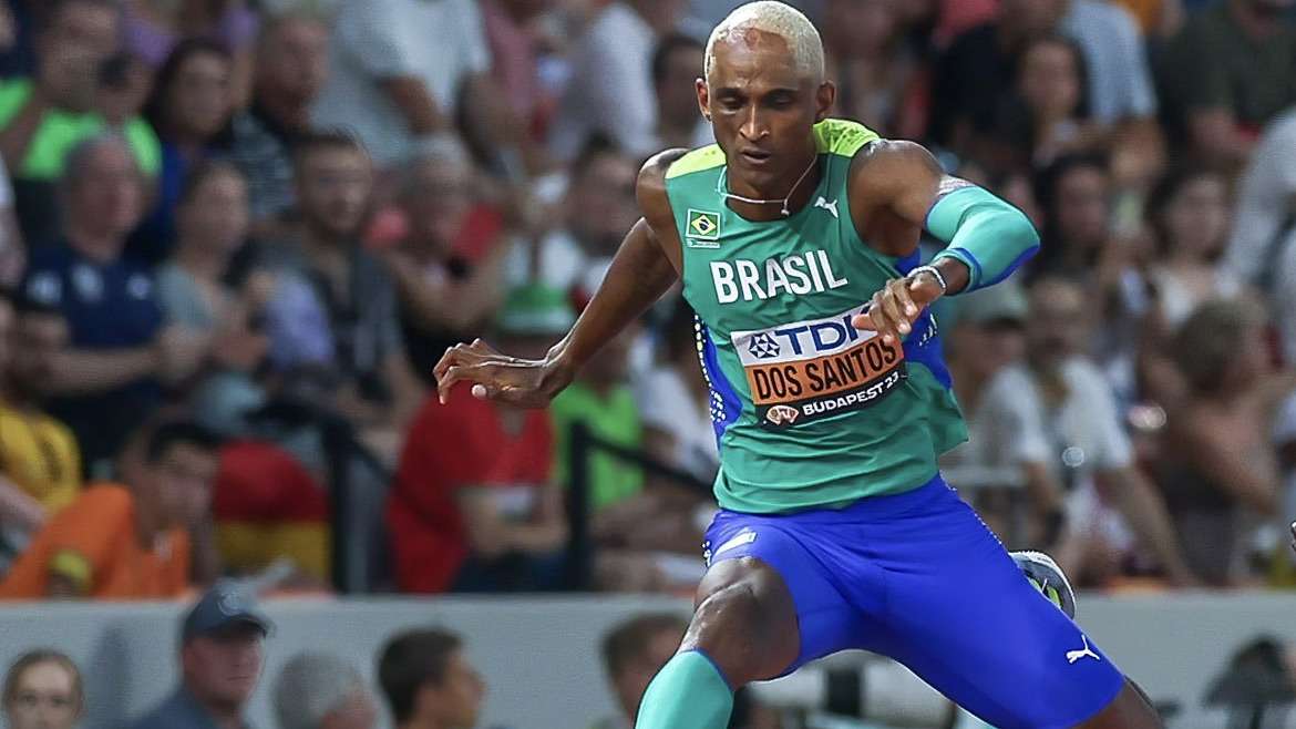 Alison dos Santos conquista bronze na liga diamante em Zurique