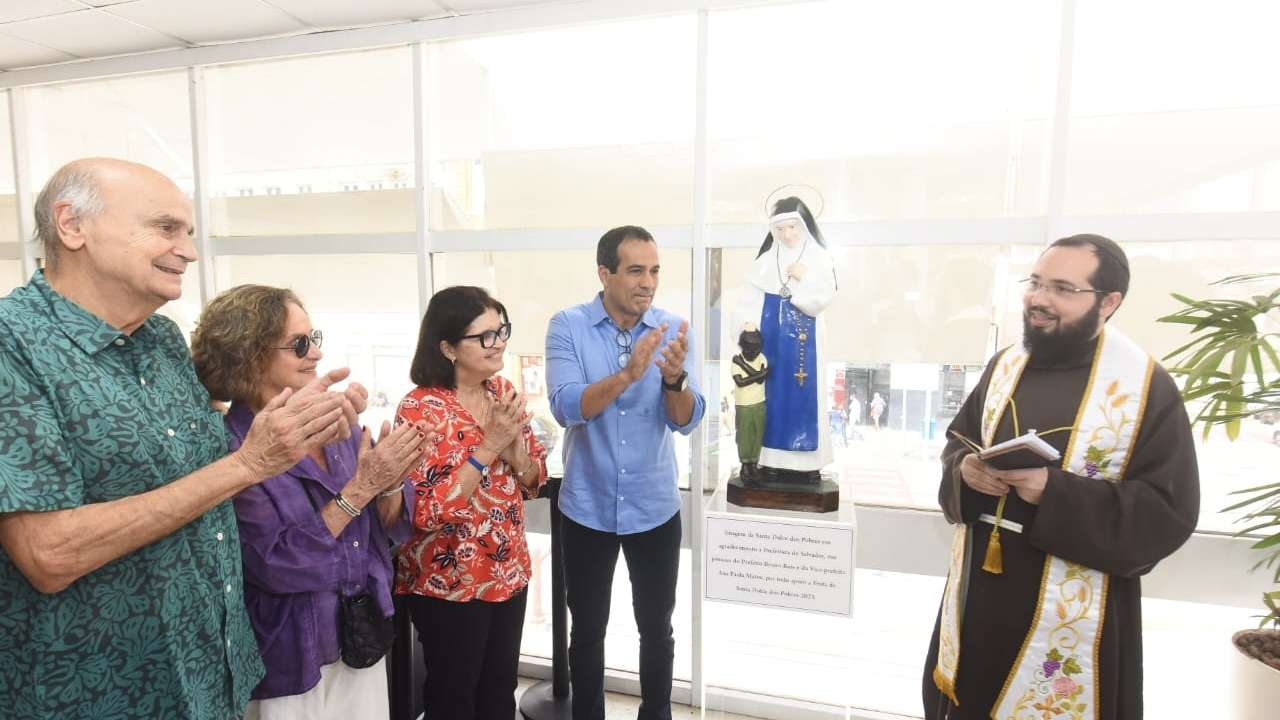 Prefeitura anuncia Festa de Santa Dulce em 2024 e investimentos para o turismo religioso.