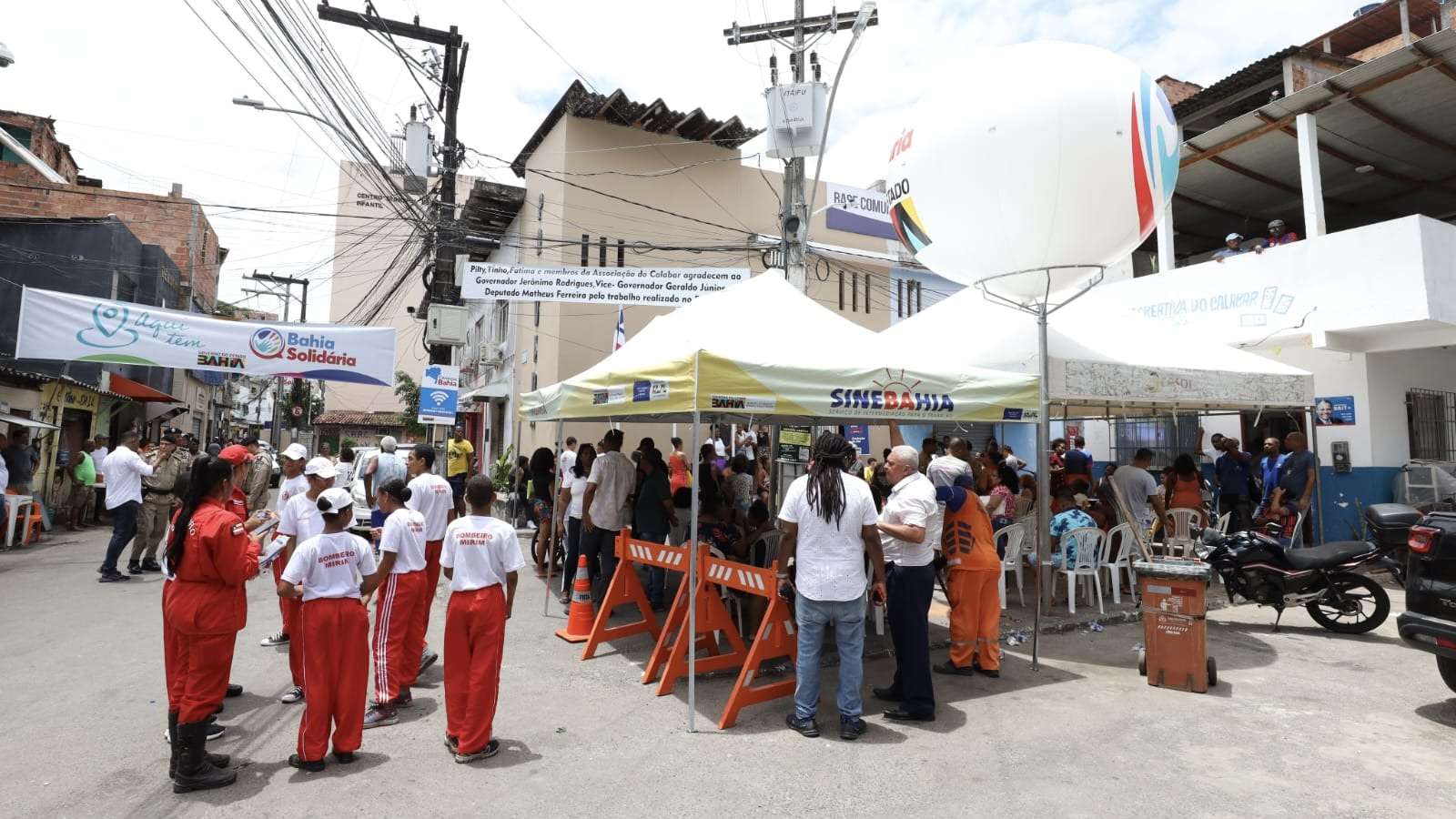 Bahia solidária leva lazer, saúde, cidadania e qualificação para comunidades do calabar e alto das Pombas