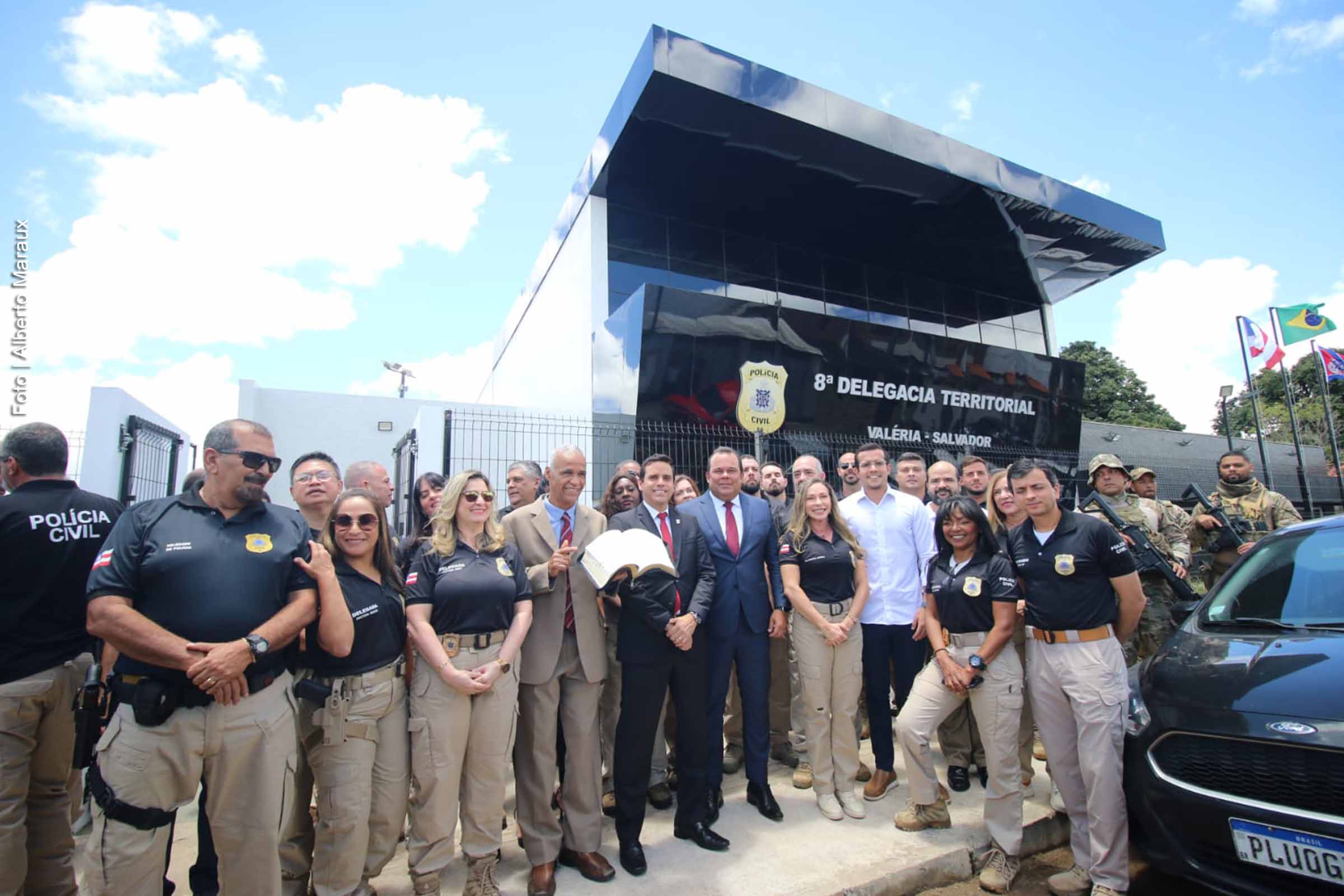 Com investimento de R$ 2,3 milhões, nova Delegacia de Valéria reforça o combate ao crime organizado em Salvador