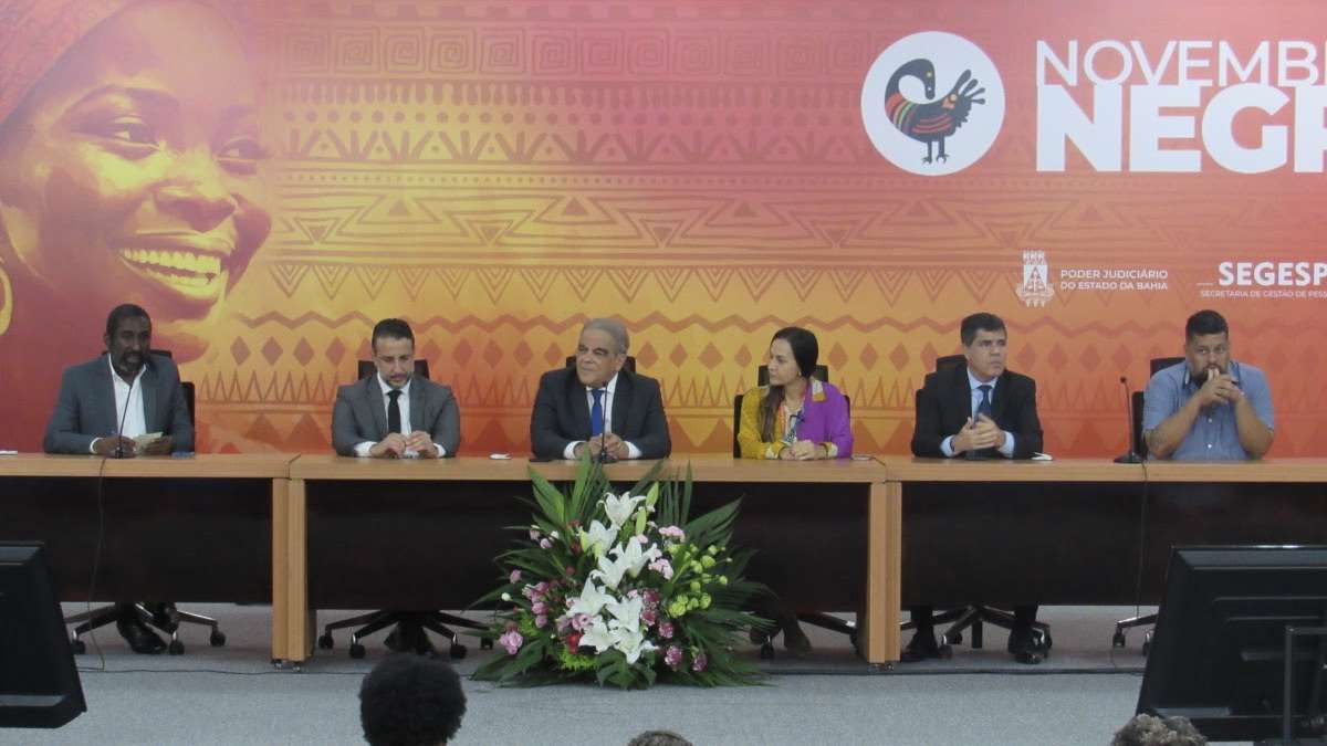 Aula Show no TJBA destaca a importância das políticas de reparação na abertura da Campanha Novembro Negro