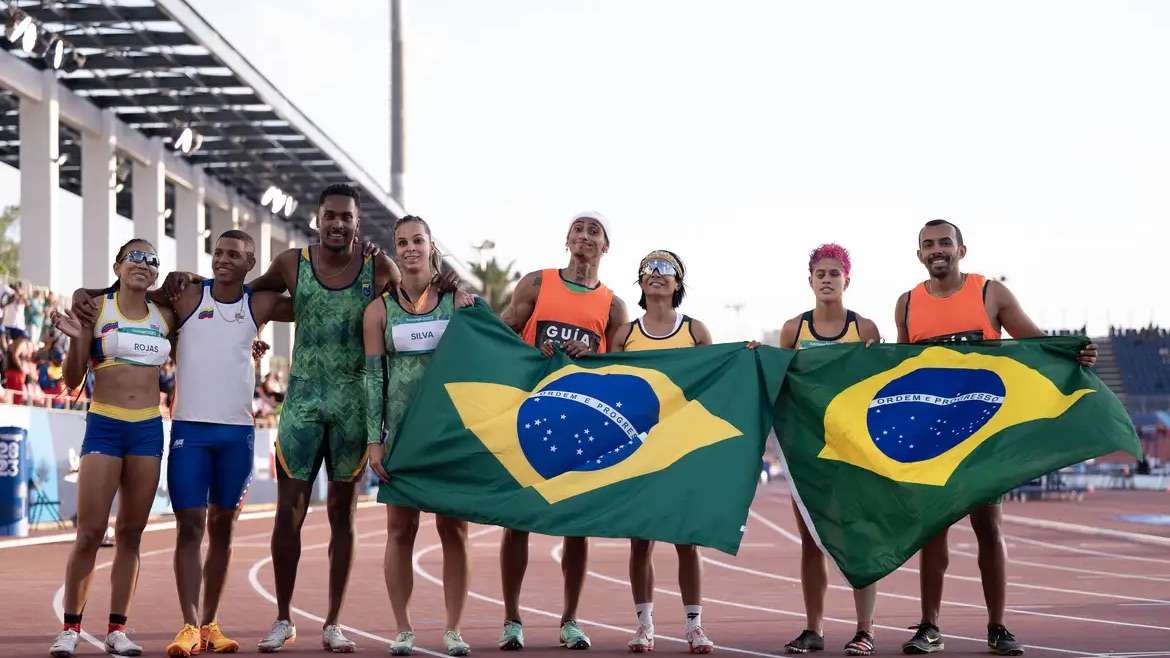 Brasil Inicia com 14 medalhas a competição de Atletismo no Parapan