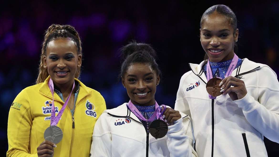Ginástica Artística: Pódio histórico com apenas atletas negras inspira novas gerações