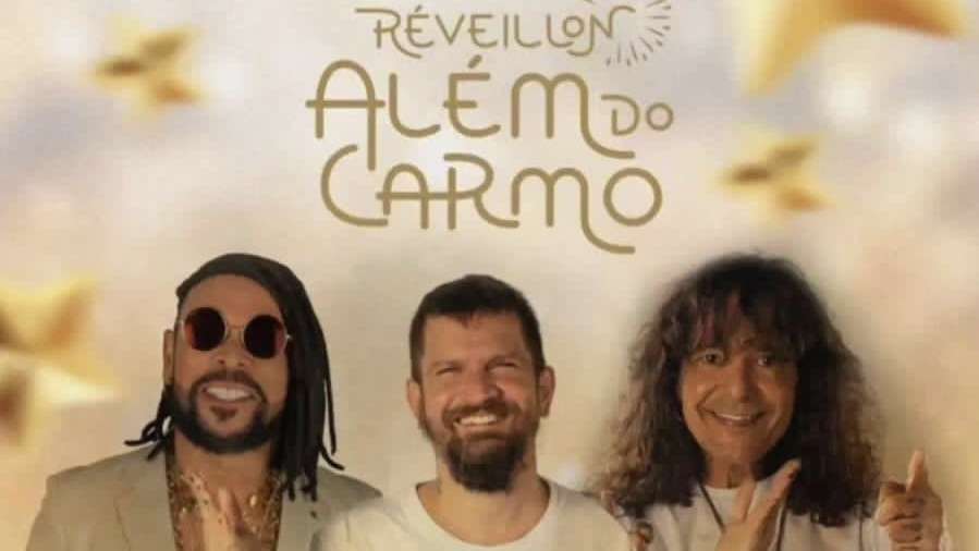 Réveillon Além do Carmo: Noite de encanto e cultura na terceira edição com Saulo, Luiz Caldas e Jau