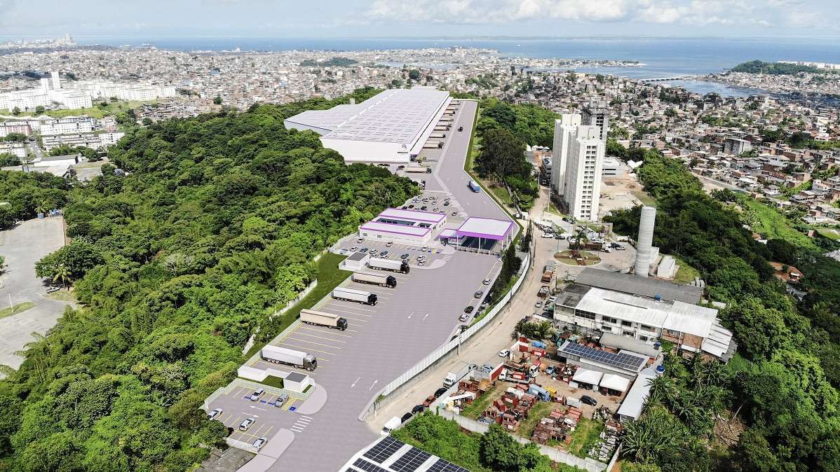 Brennand logística em Salvador: Compromisso ambiental rumo ao LEED Gold