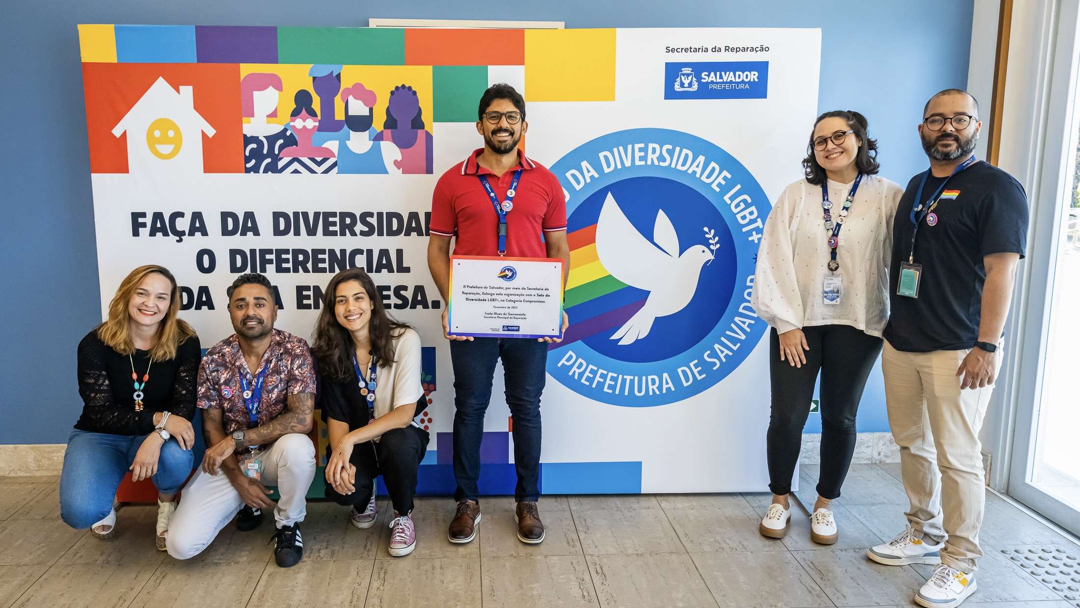 Aeroporto de Salvador recebe selo de diversidade LGBT+ em reconhecimento a práticas inclusivas