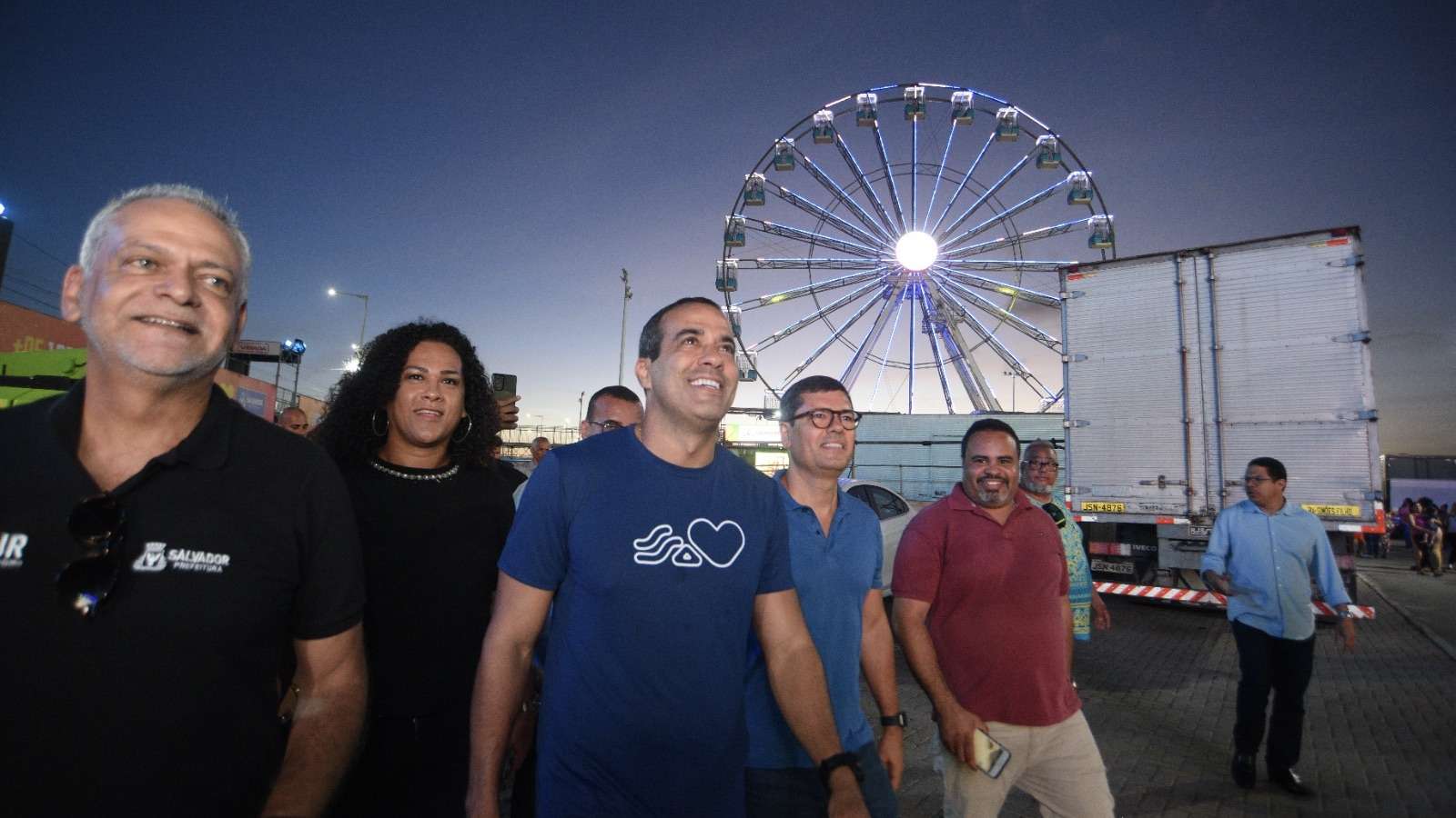 Megaestrutura de serviços é montada na Arena Daniela Mercury para o Festival Virada Salvador