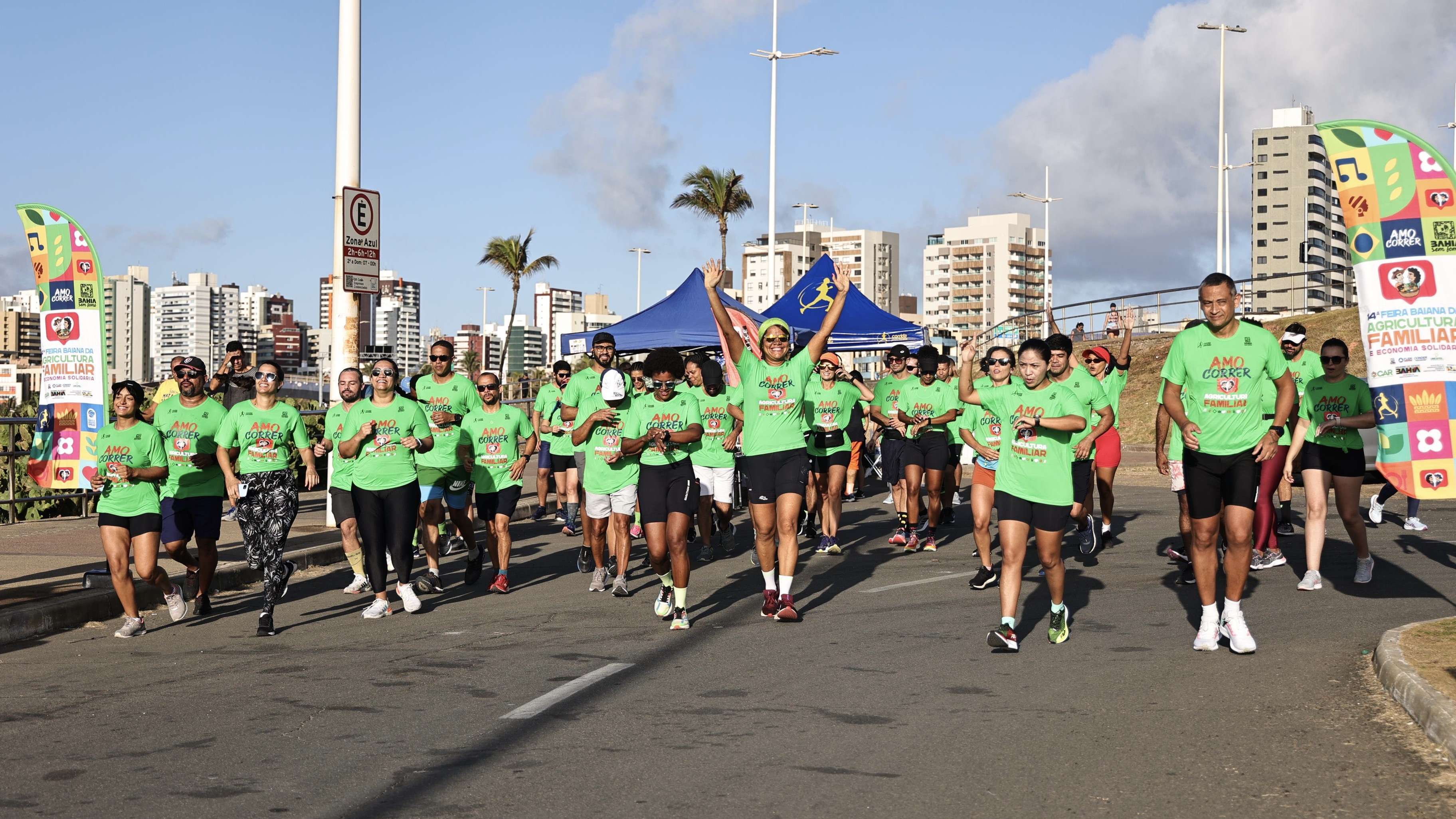 Unindo saúde e agricultura familiar: Corrida “Amo Correr” reúne atletas e amantes do esporte em Salvador