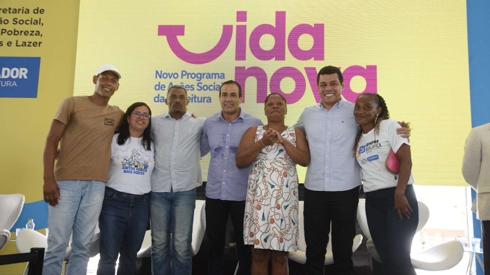 Prefeitura de Salvador anuncia programa vida nova com Investimento de R$200 Milhões em ações sociais