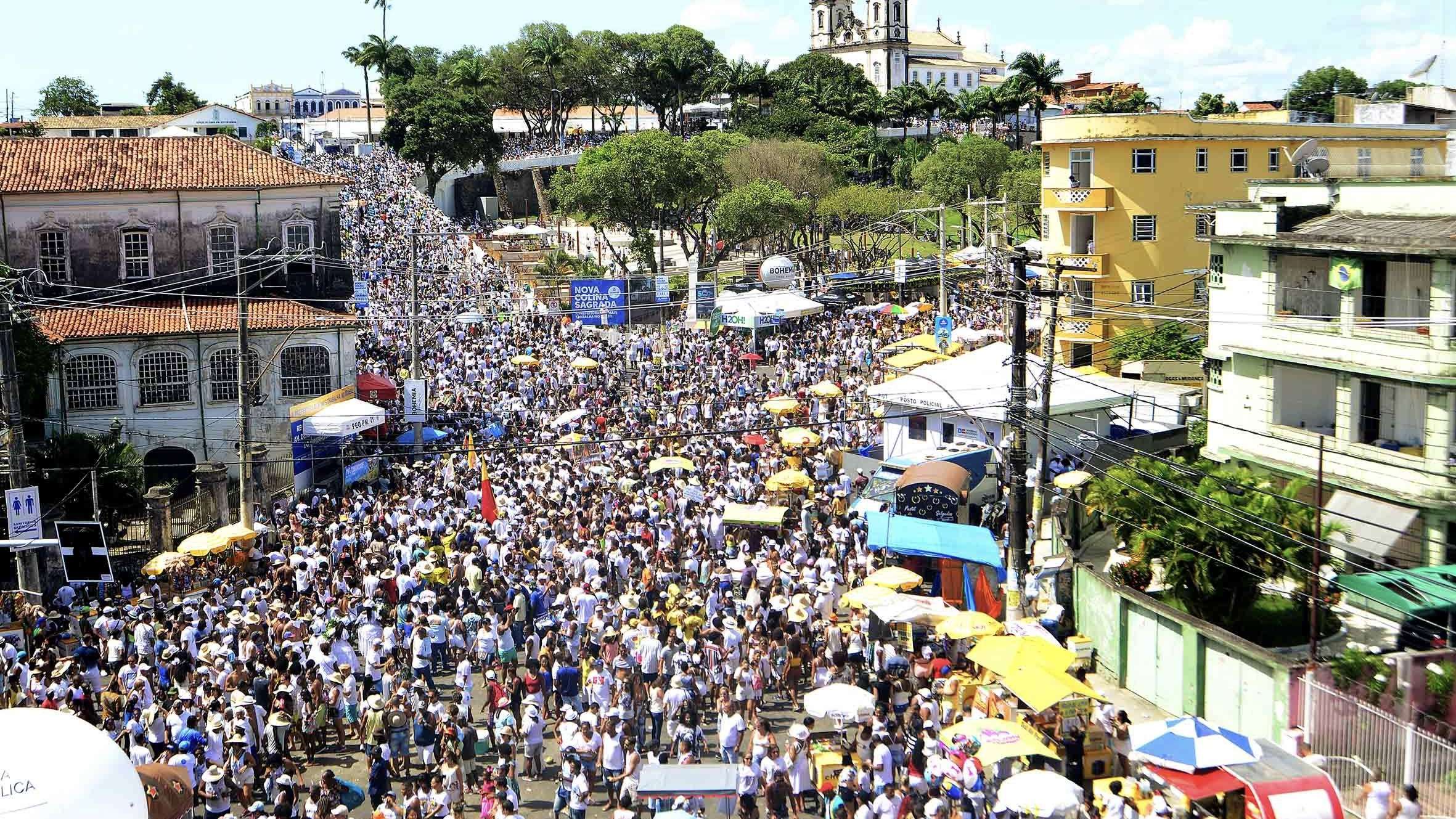 Salvador se prepara para a Lavagem do Bonfim com esquema especial de serviços.