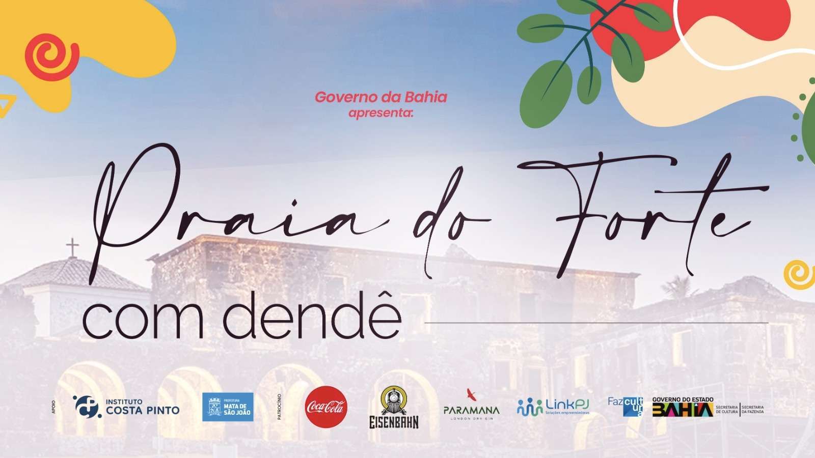 Festival Praia do Forte com Dendê revela a alma cultural e gastronômica da Bahia