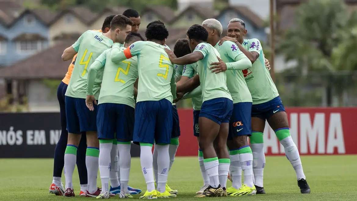 Seleção brasileira conclui intenso período de treinos na Granja Comary rumo ao desafio no Pré-Olímpico