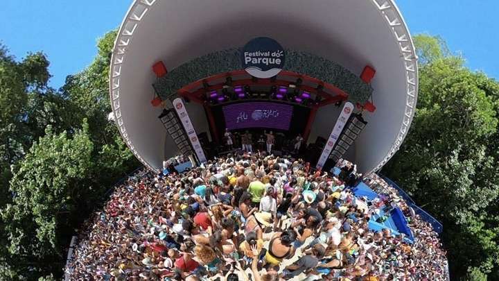 Cenário musical e lazer familiar: Olodum e Filhos de Jorge encantam no Festival do Parque da Cidade