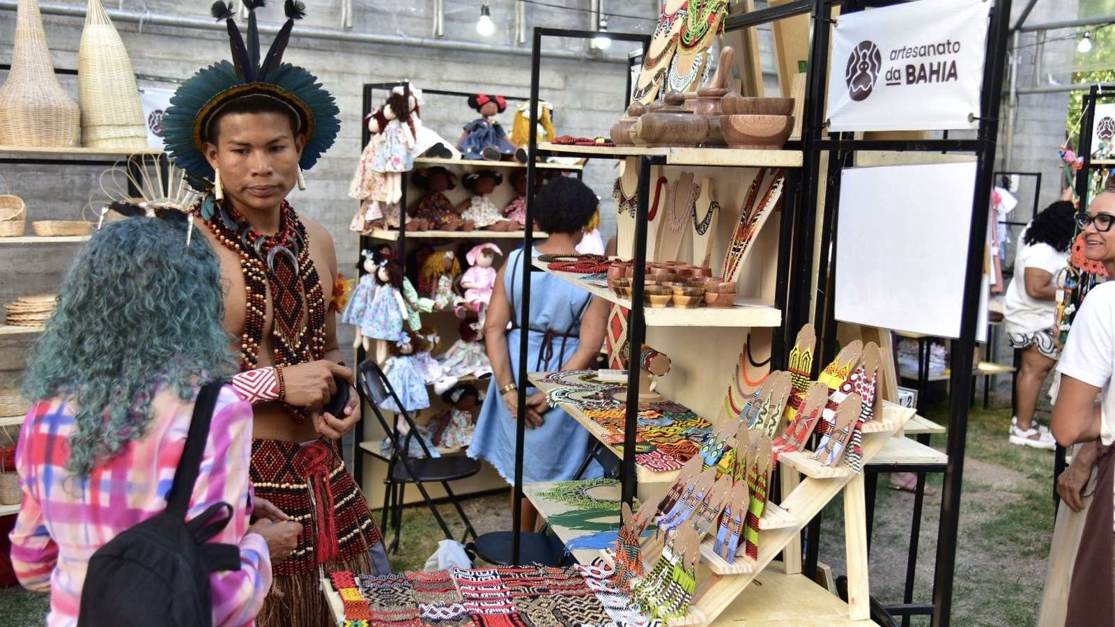 Museu de arte contemporânea recebe novamente a Feira Artesanato da Bahia