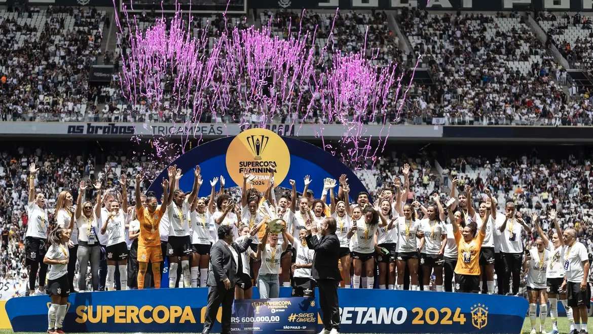 Corinthians vence Cruzeiro e conquista o tricampeonato da Supercopa feminina