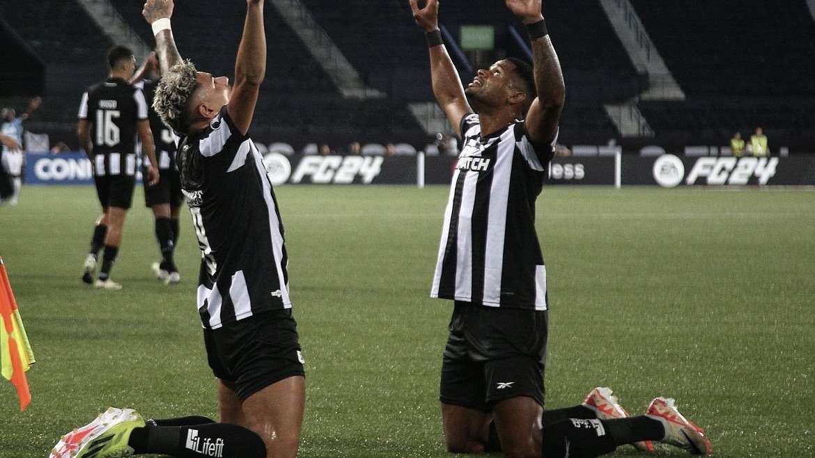 Botafogo arrasa o Aurora por 6 a 0 e segue adiante na Pré-Libertadores