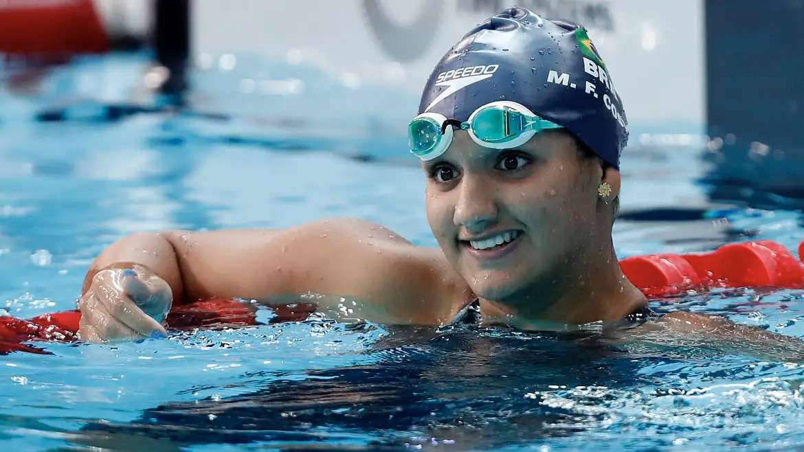 Maria Fernanda Costa alcança índice olímpico e estabelece recorde Sul-Americano nos 200 metros livre