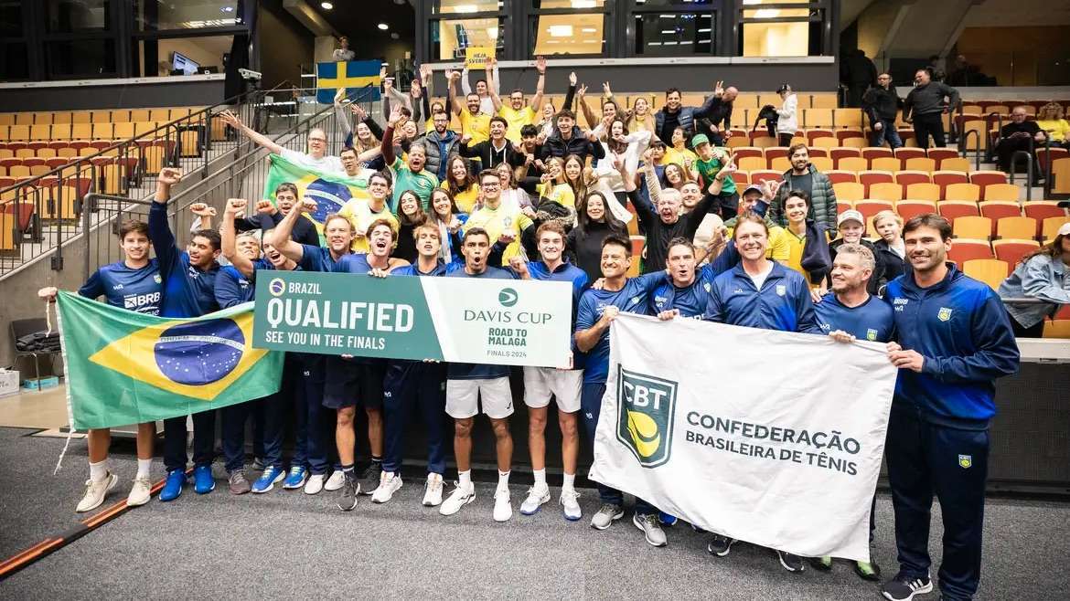 Brasil celebra retorno à elite da Copa Davis após nove anos