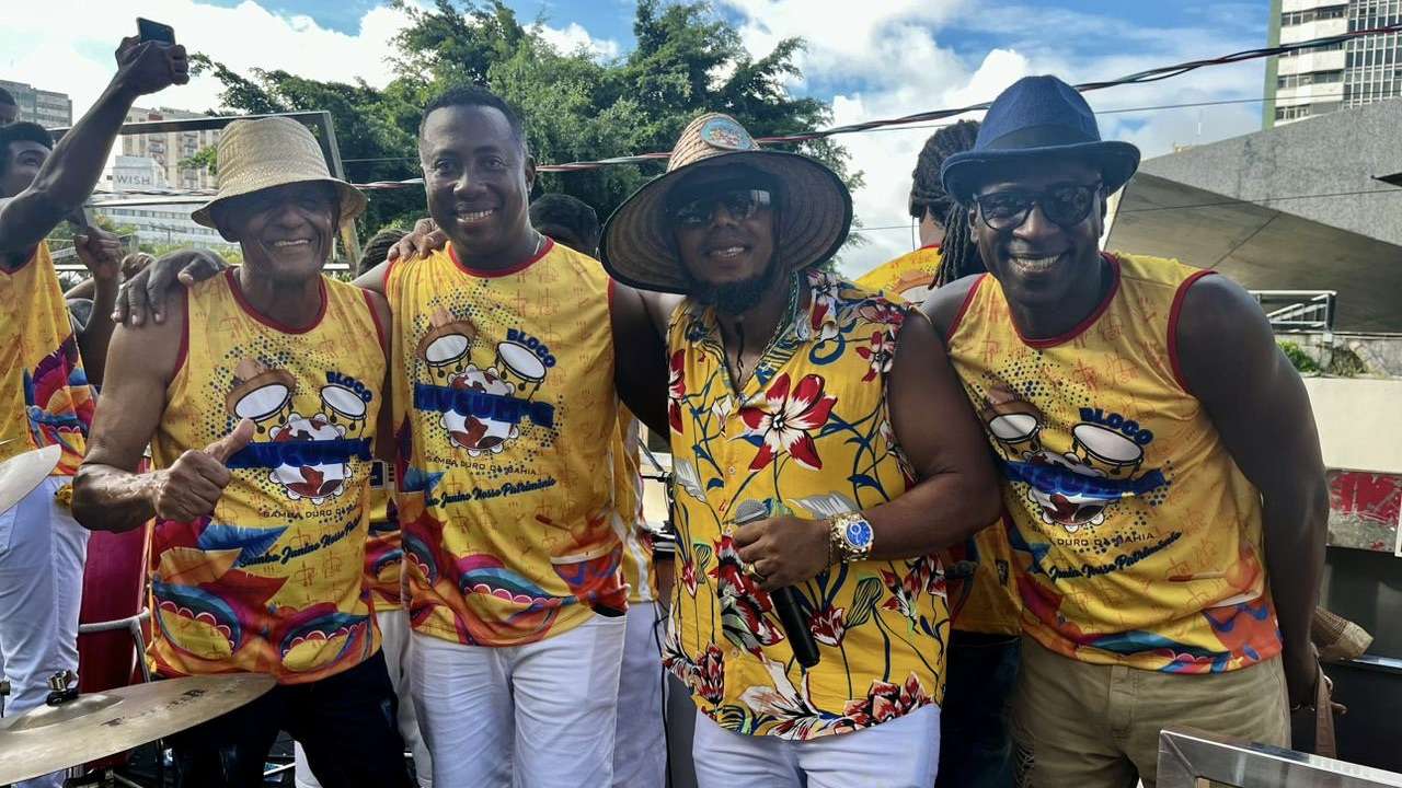 Nonato Sanskey e Roda de Samba Mucum’G conquistam multidões com samba junino no Carnaval 2024
