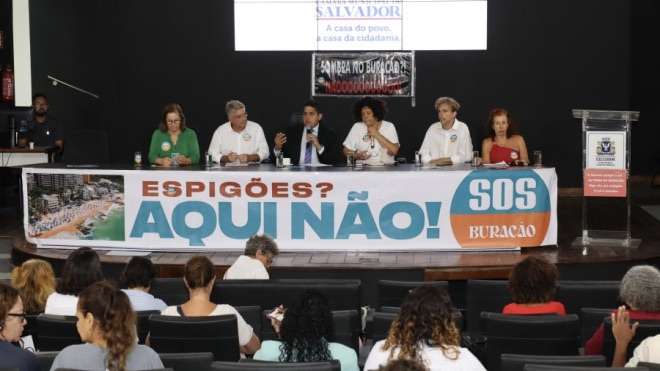 Audiência Pública “SOS Buracão” é realizada em Salvador no debate futuro da praia