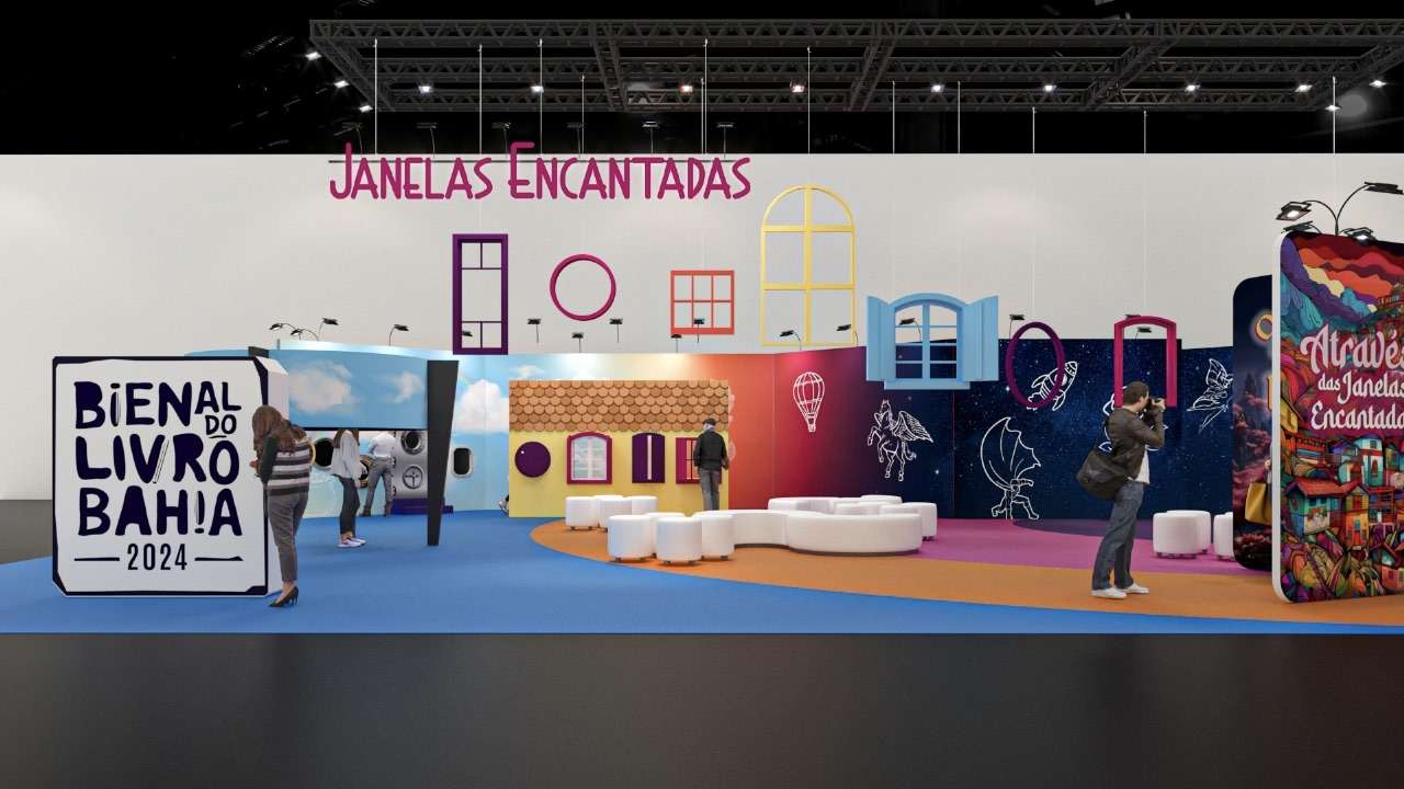 Espaço infantil promete estimular imaginação na bienal do livro Bahia 2024