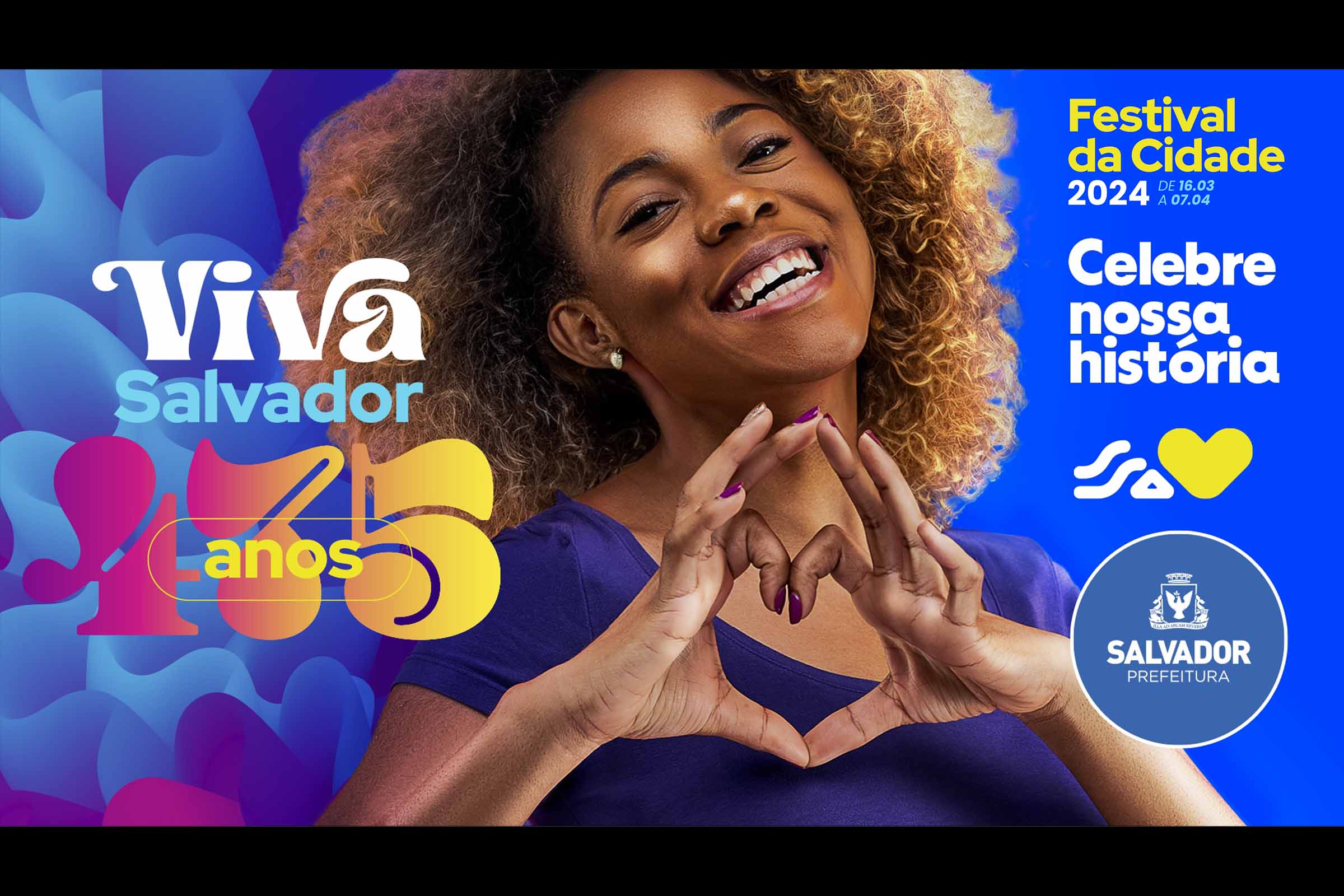 Festival Viva Salvador celebra os 475 anos da cidade com programação diversificada