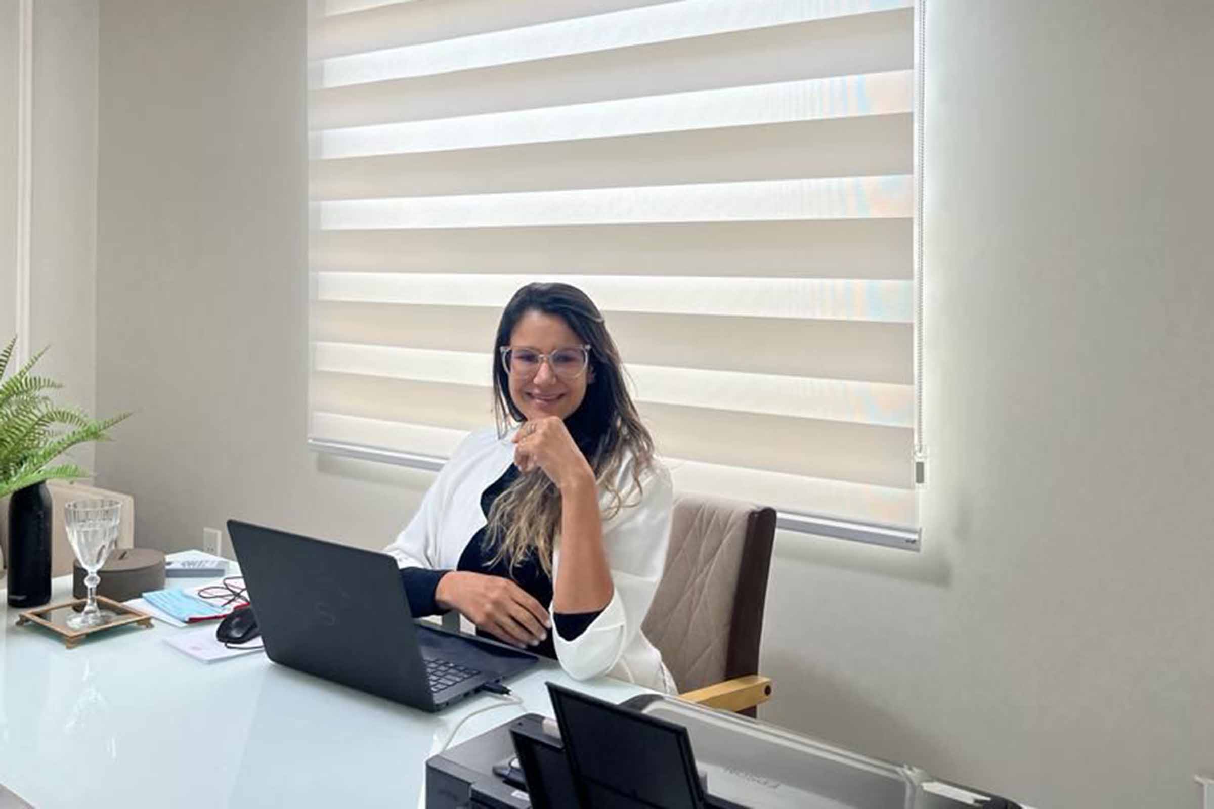 Médica Luiza Lessa.