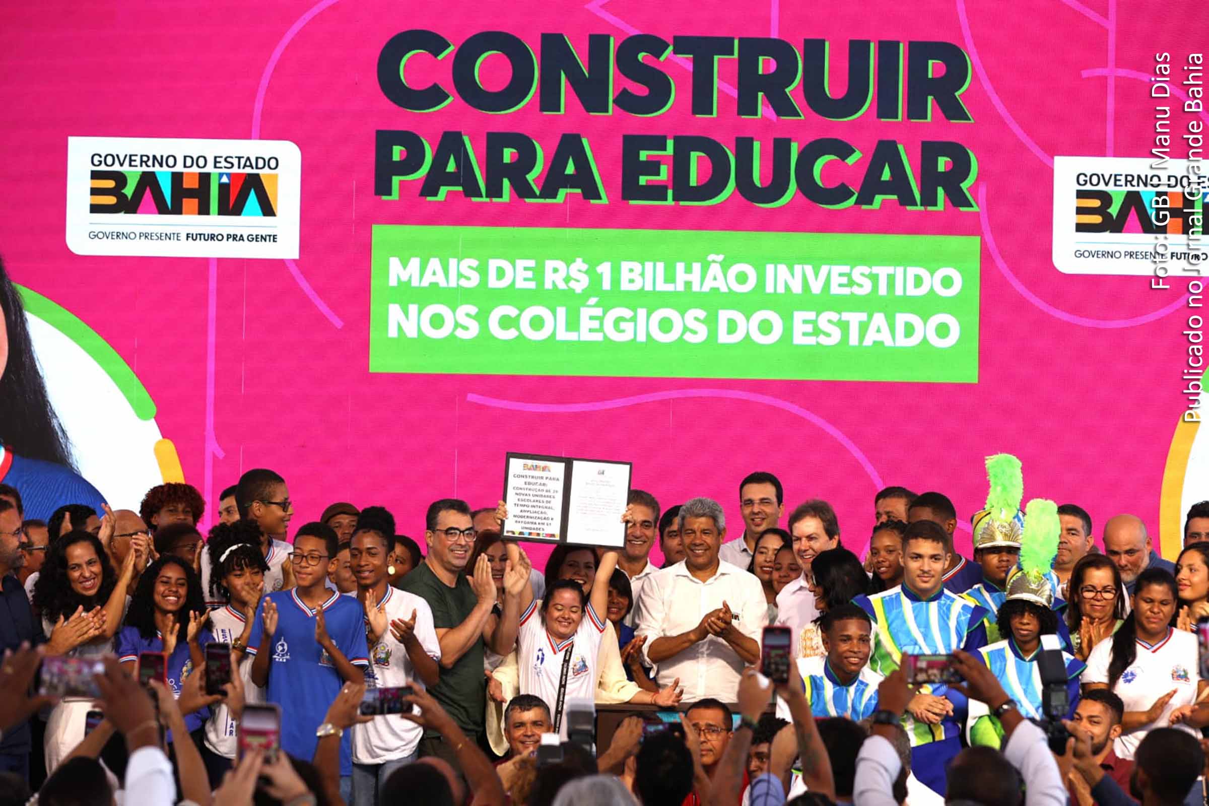 Bahia investirá R$ 2,8 bilhões em Educação através do projeto Construir para Educar, diz governador Jerônimo Rodrigues