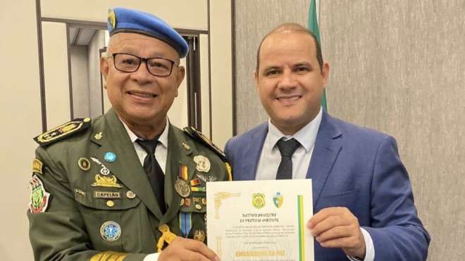 Vereador Randerson Leal é homenageado pelo Ibrapa por serviços ao meio ambiente e promoção da paz