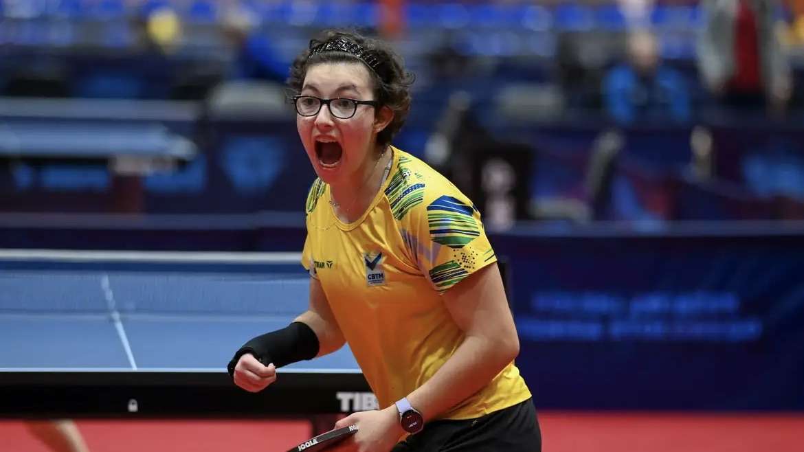 Brasil conquista 2 ouros e 1 bronze no aberto paralímpico de Tênis de Mesa na Polônia.