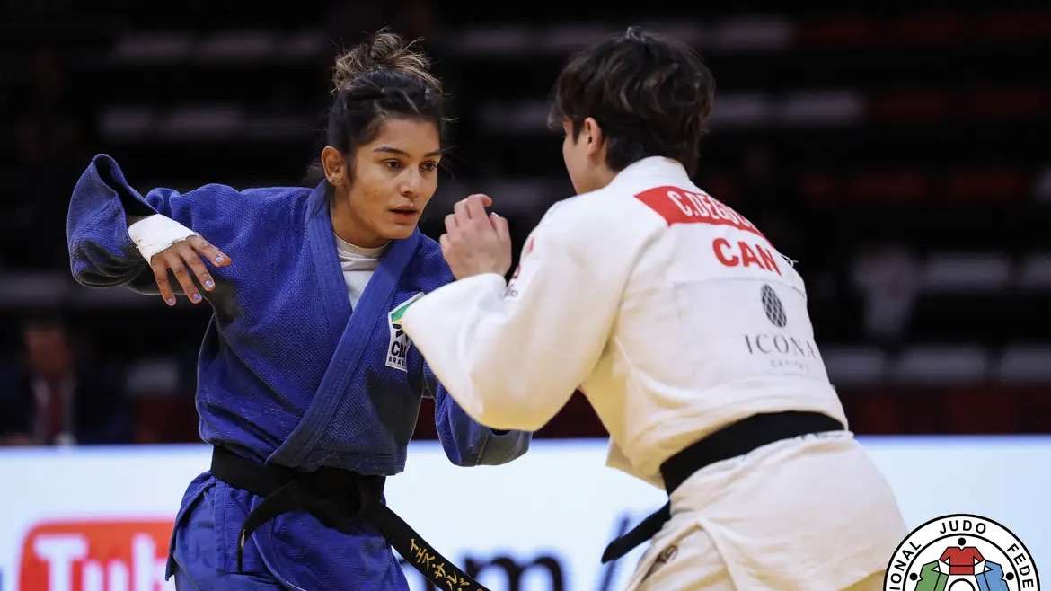 Jéssica Lima conquista medalha de prata no Grand Slam de Judô na Turquia