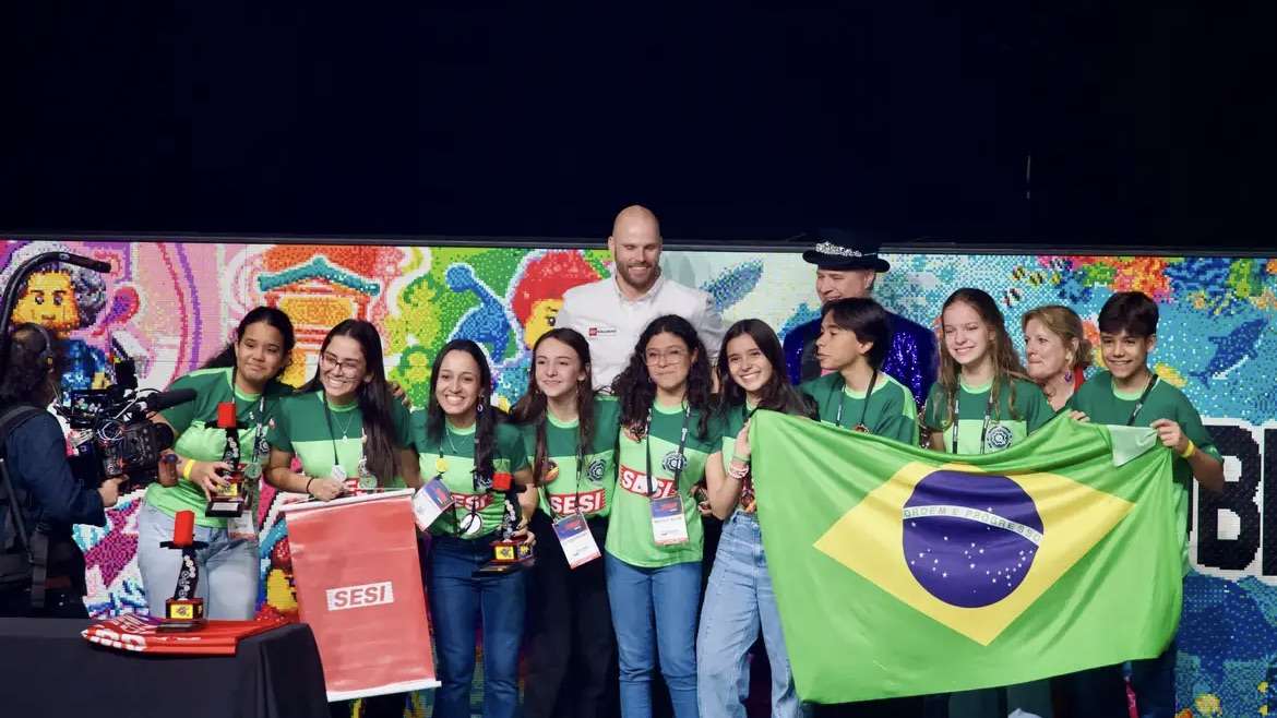 Brasil conquista título de grande campeão no Mundial de Robótica em Houston