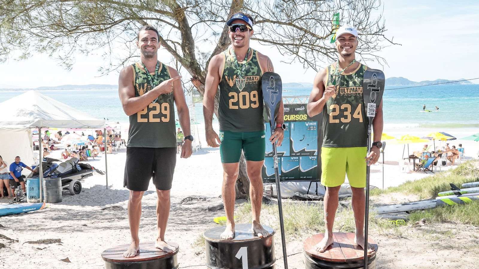 Atleta de Stand Up Paddle de Salvador conquista bronze no Ultimate Paddle Brasil com apoio da Prefeitura