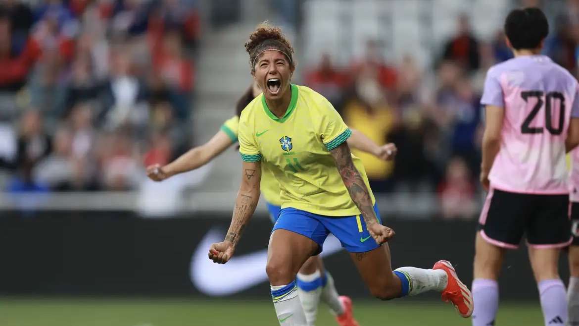 Brasil vence Japão nos pênaltis e conquista 3º lugar na Copa She Believes