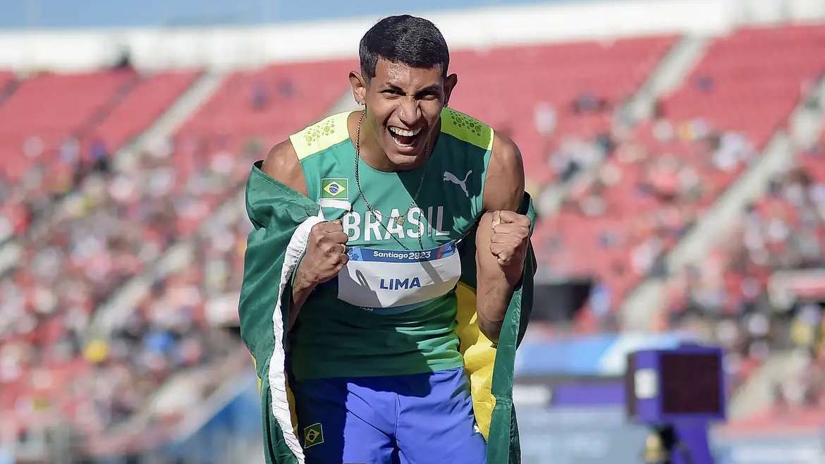 Matheus Lima garante 2º índice olímpico para Paris, agora nos 400m com barreiras; Wellington Maranhão é ouro no arremesso de peso na Argentina