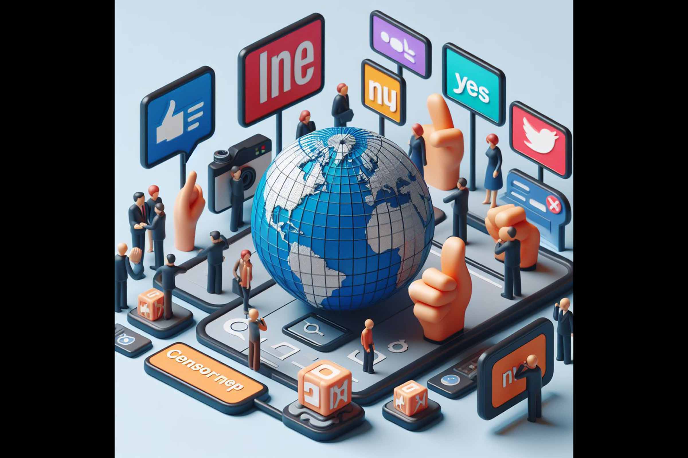 Redes sociais: Censura, não. Direitos humanos, sim. | Por André Curvello