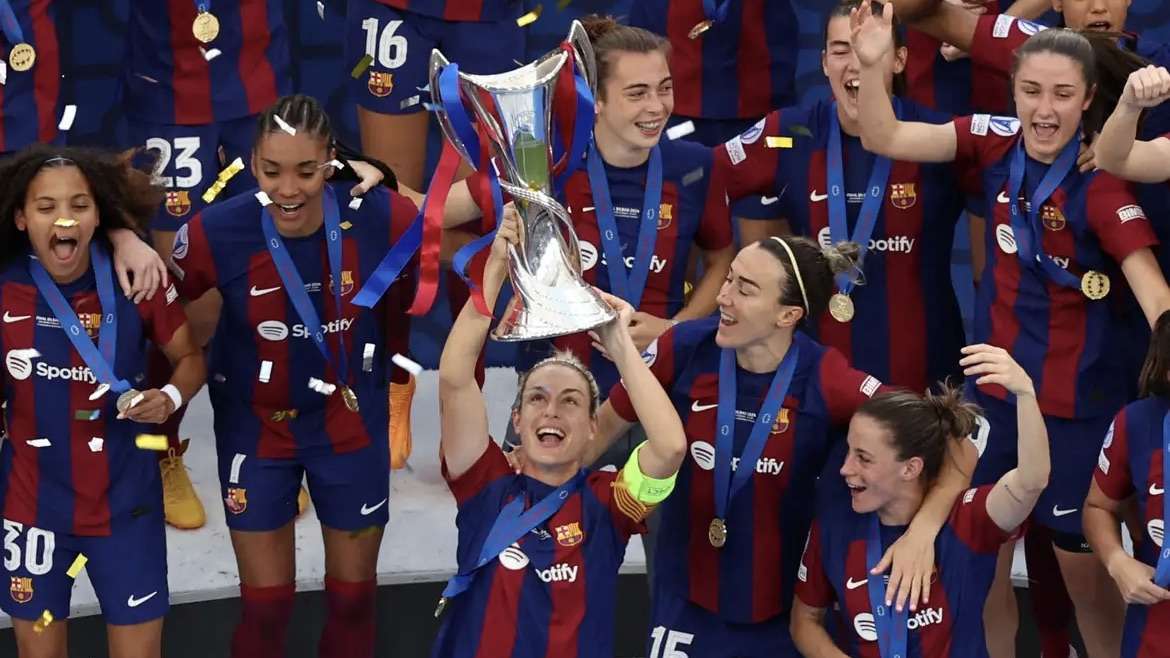 Barcelona derrota Lyon e conquista liga dos campeões feminina