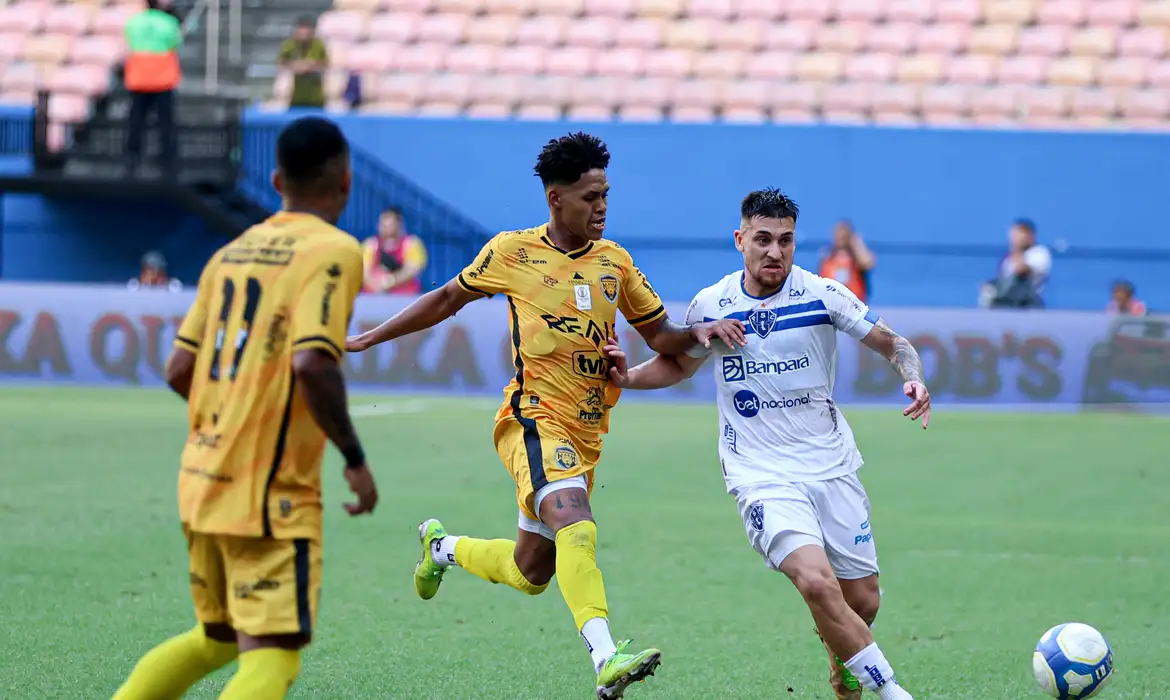 Amazonas e Paysandu empatam em 1 a 1 pela série B do campeonato brasileiro
