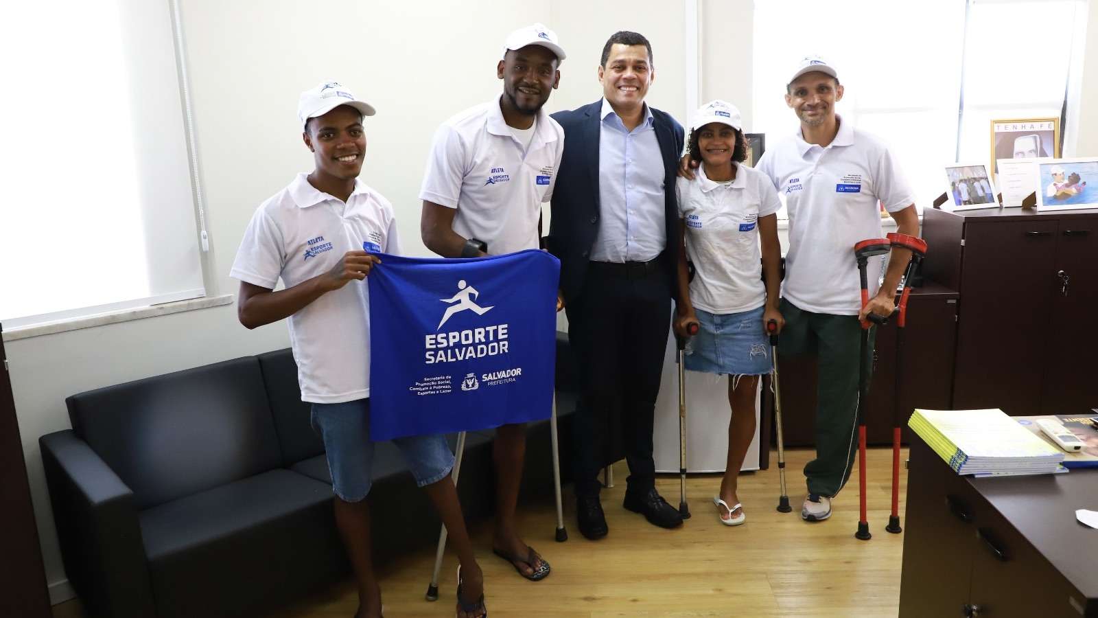 Prefeitura de Salvador formaliza apoio financeiro a 23 atletas através do programa de ajuda de custo