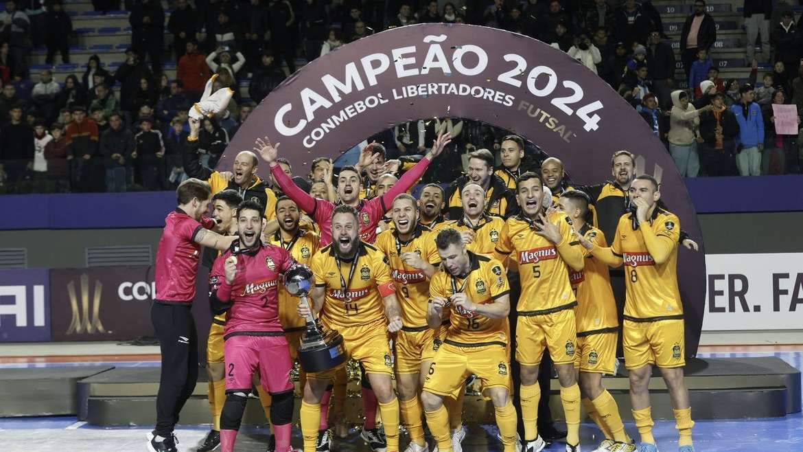 Magnus Sorocaba conquista a copa libertadores de futsal
