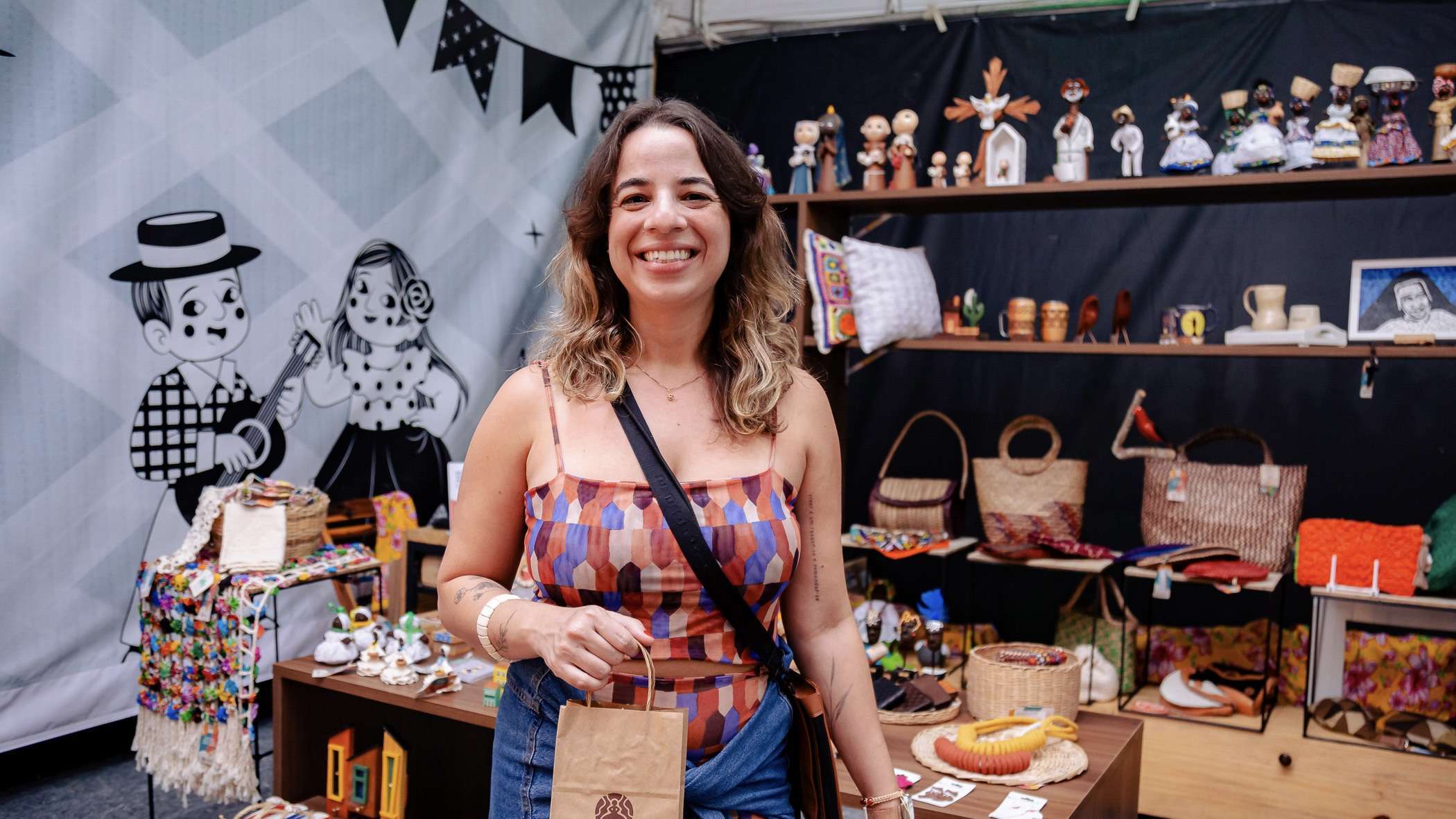 Louge de artesanto é sucesso no São João da Bahia
