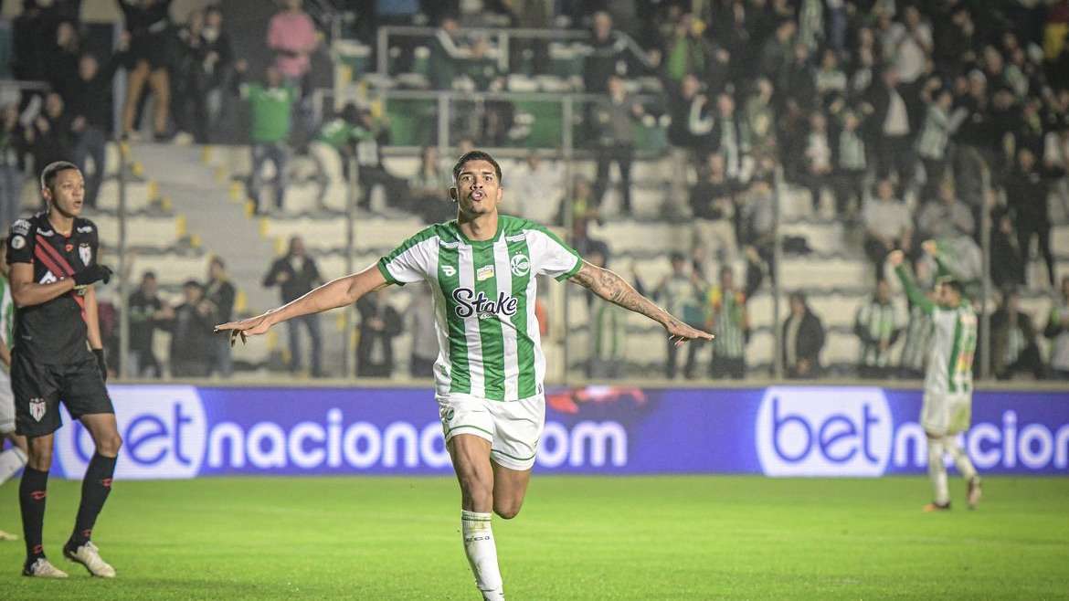 Juventude vence Atlético-GO em retorno da série A ao Rio Grande do Sul