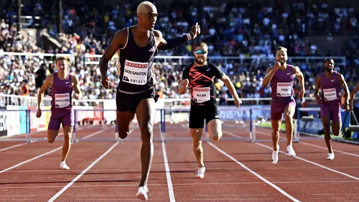 Alison dos Santos conquista nova vitória nos 400m com barreiras na Diamond League