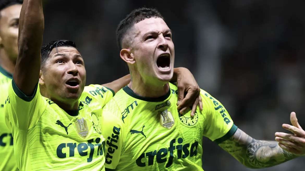 Palmeiras goleia atlético-MG em Belo Horizonte e sobe para 5ª posição no brasileirão.